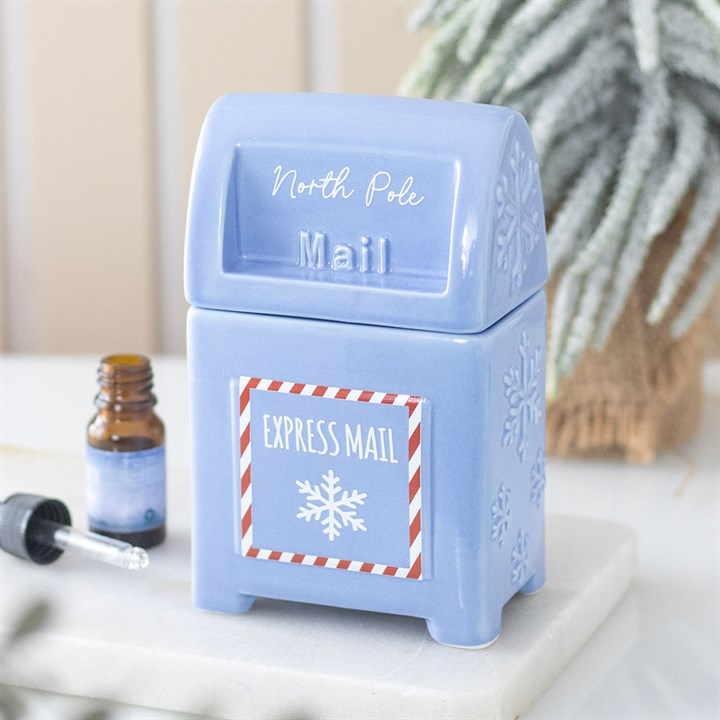North Pole Postbox Oil Burner, image 1 of 7
