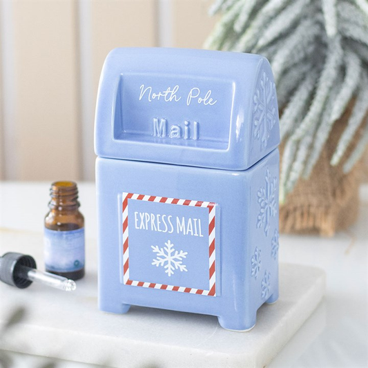 North Pole Postbox Oil Burner, image 1 of 7