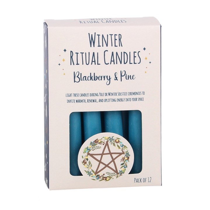 Blackberry & Pine Winter Ritual Spell Candles, image 3 of 5