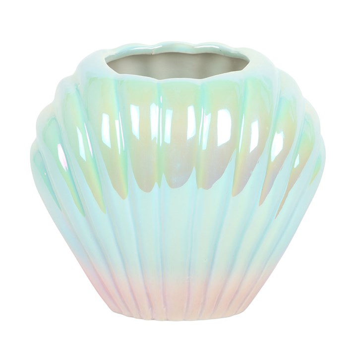 Iridescent Shell Flower Vase, image 3 of 6