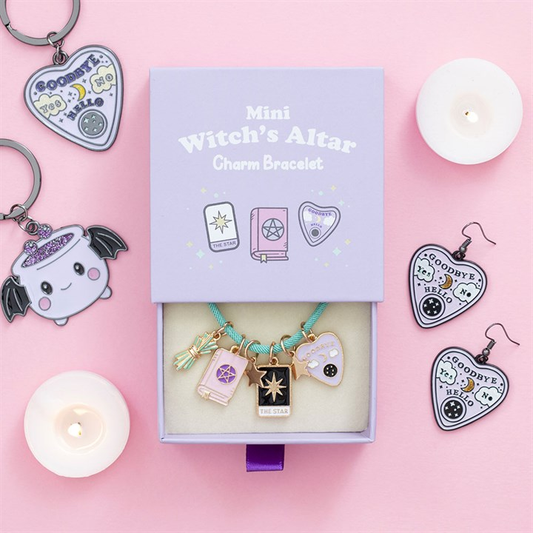 Mini Witch's Altar Charm Bracelet, image 1 of 7