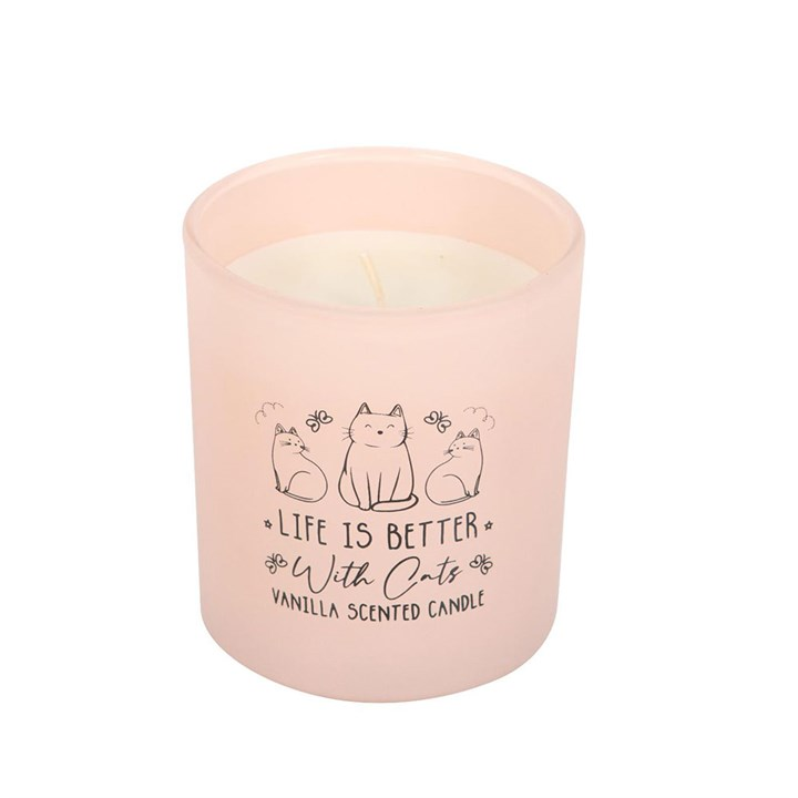 Life Is Better With Cats Vanilla Candle, image 3 of 4