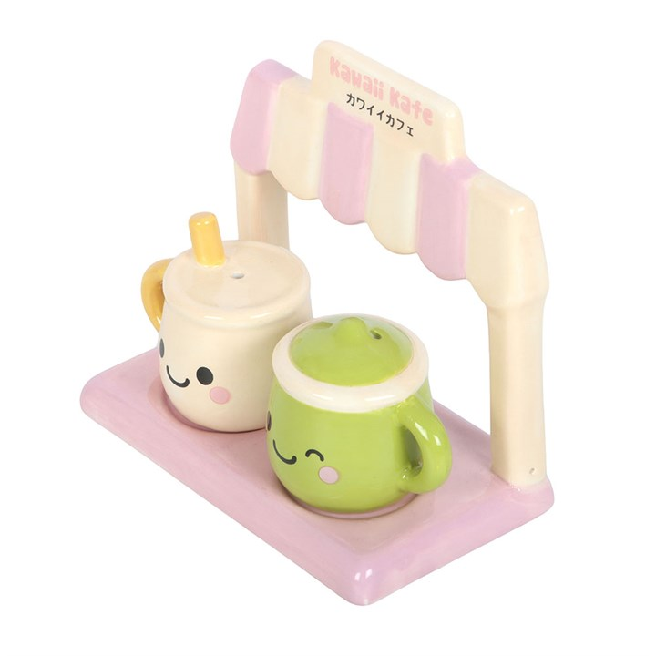 Kawaii Latte Salt and Pepper Shakers, image 4 of 7