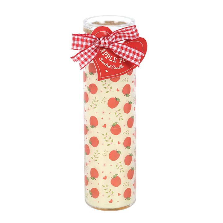 Apple Print Apple Pie Tube Candle, image 2 of 5