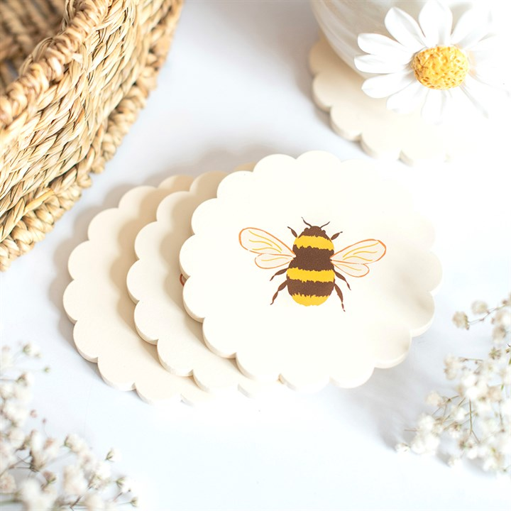 Honey Bee Coaster Set, image 2 of 5