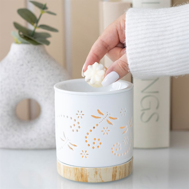 Matte Dragonfly Oil Burner, image 1 of 4