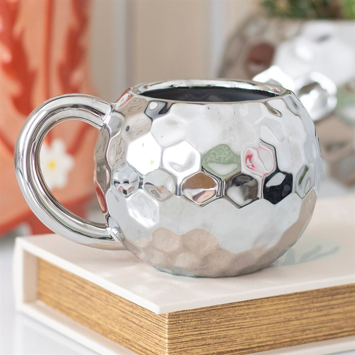 Silver Disco Ball Mug, image 1 of 5