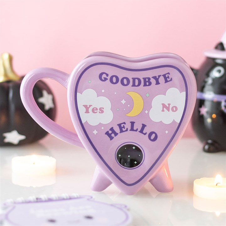 Pastel Planchette Shaped Ceramic Mug, image 2 of 6