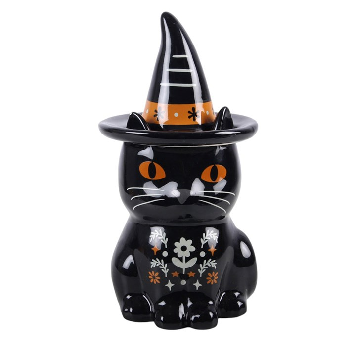 Frightful Folk Black Cat Oil Burner, image 3 of 6