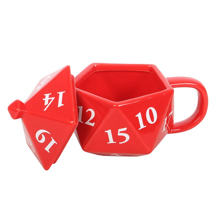 D20 Gaming Dice Shaped Mug, image 4 of 6