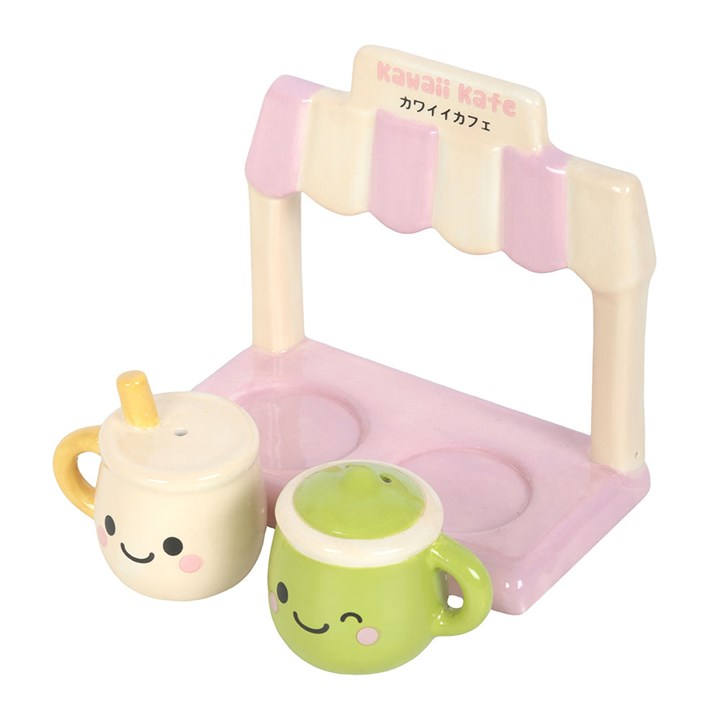 Kawaii Latte Salt and Pepper Shakers, image 5 of 7