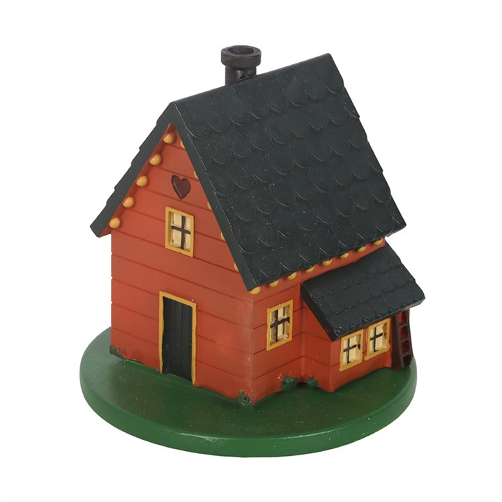 Brown House Incense Cone Burner, image 3 of 6