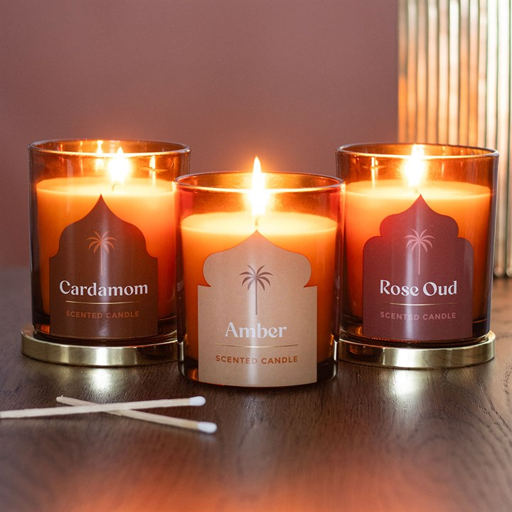 Arabian Nights Amber Scented Candle, image 5 of 5
