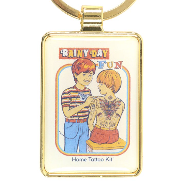 Rainy Day Fun Keyring by Steven Rhodes, image 5 of 6