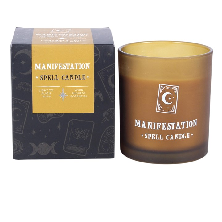 Manifestation Cinnamon & Clove Scented Candle, image 3 of 6