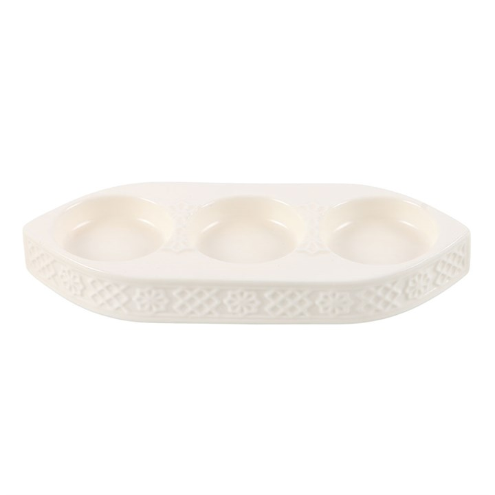 Geometric Triple Tealight Holder, image 3 of 5