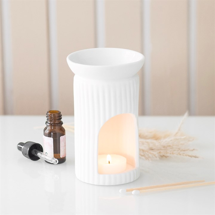 Ribbed Column Oil Burner, image 2 of 5
