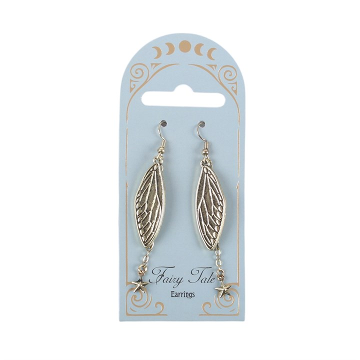 Fairy Tale Fairy Wing Earrings, image 3 of 5