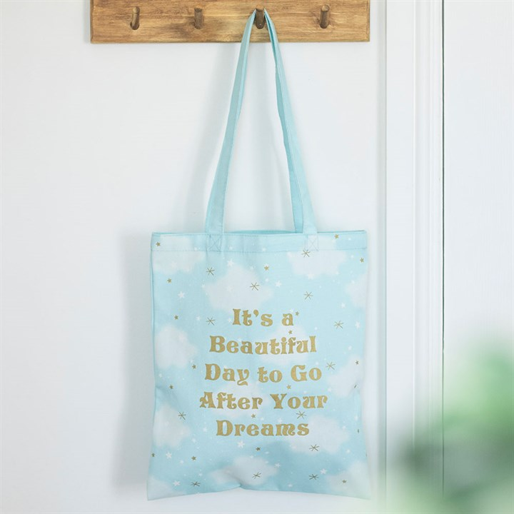 Cloud Print Tote Bag, image 1 of 5