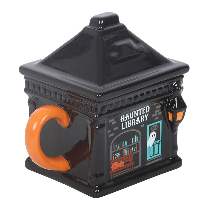Haunted Library Lidded Mug, image 5 of 6