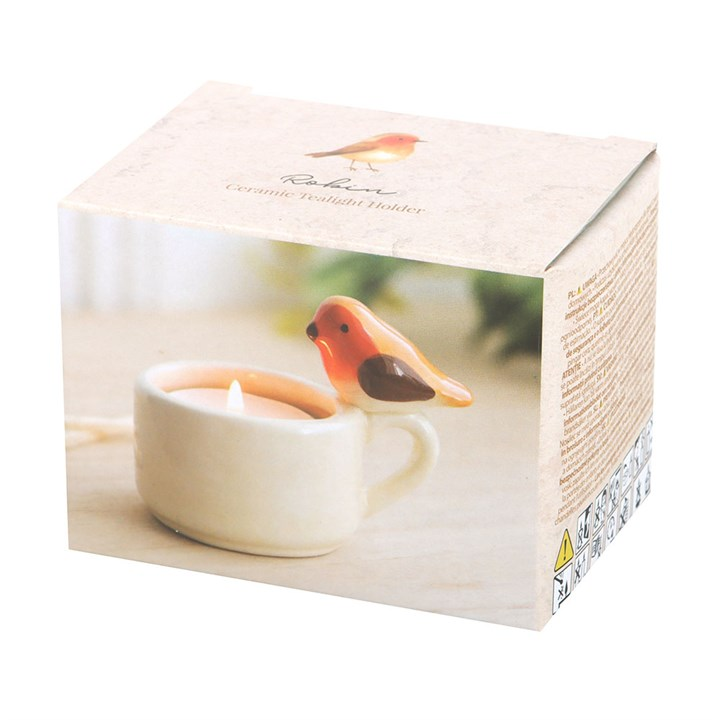 Robin Tealight Holder, image 6 of 7