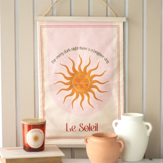 Le Soleil Sun Wall Hanging, image 1 of 4