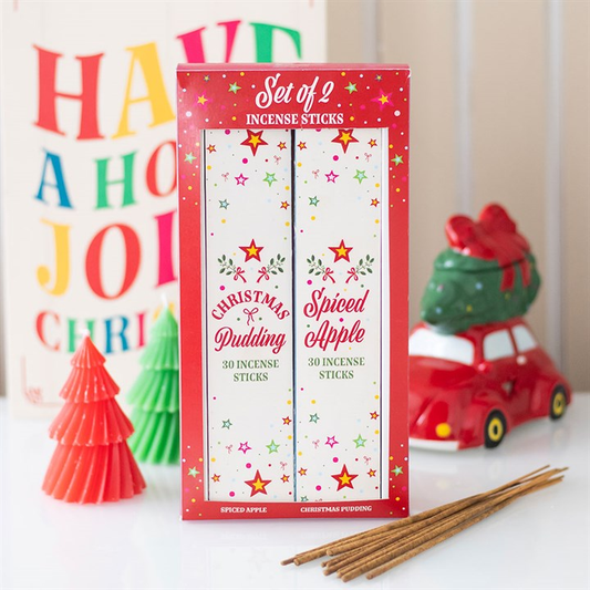 Set of 2 Nostalgic Christmas Incense Stick Packs, image 1 of 4