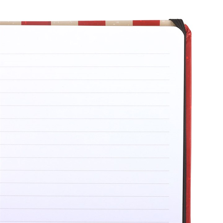 Red Circus Stripe A5 Notebook, image 5 of 7