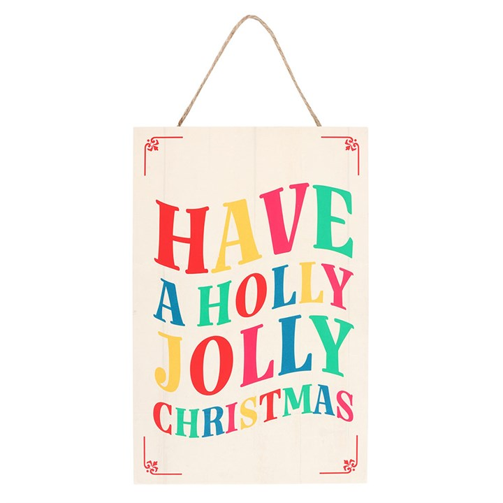 Have a Holly Jolly Christmas Hanging Sign, image 2 of 4