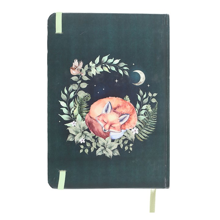 Green Sleeping Fox A5 Notebook, image 3 of 6