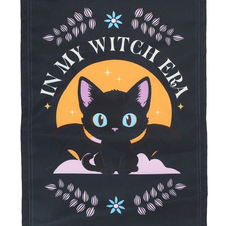 In My Witch Era Bat Cat Fabric Wall Hanging, image 3 of 4