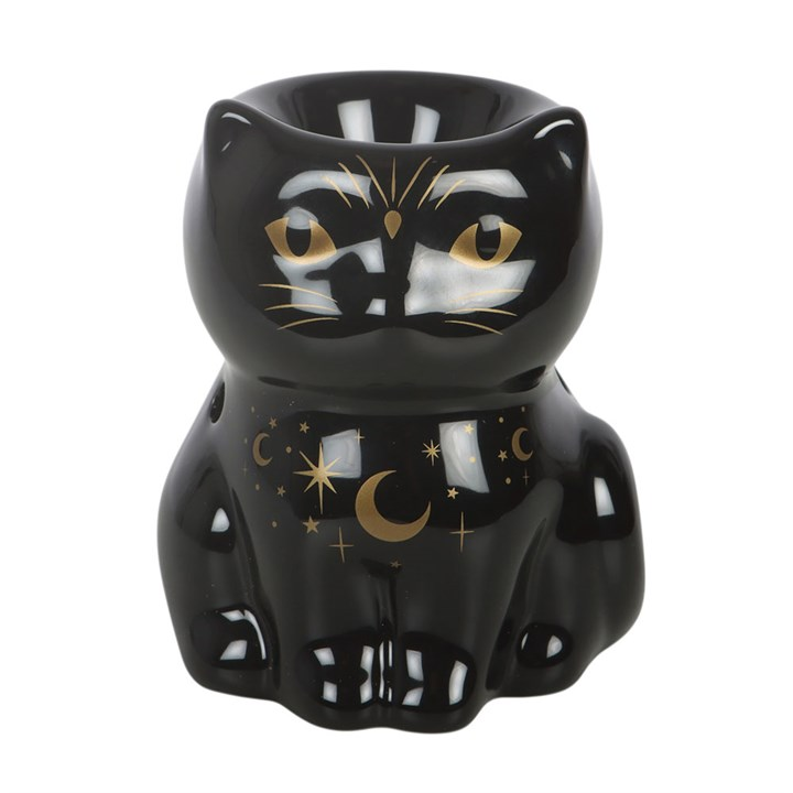 Black Cat Magick Oil Burner, image 3 of 6