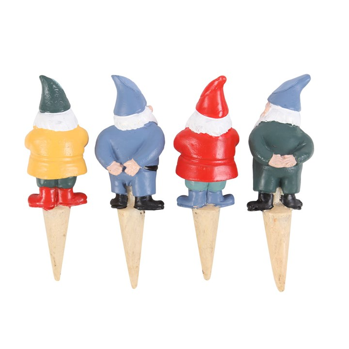 Set of 4 Mini Gnome Plant Pot Pals, image 4 of 6