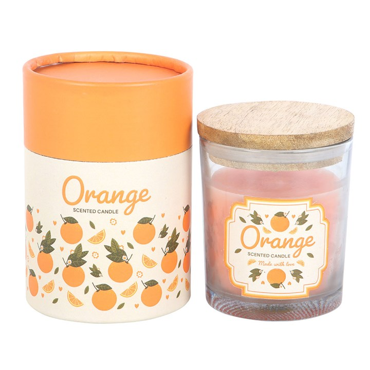 Orange Scented Candle, image 2 of 5