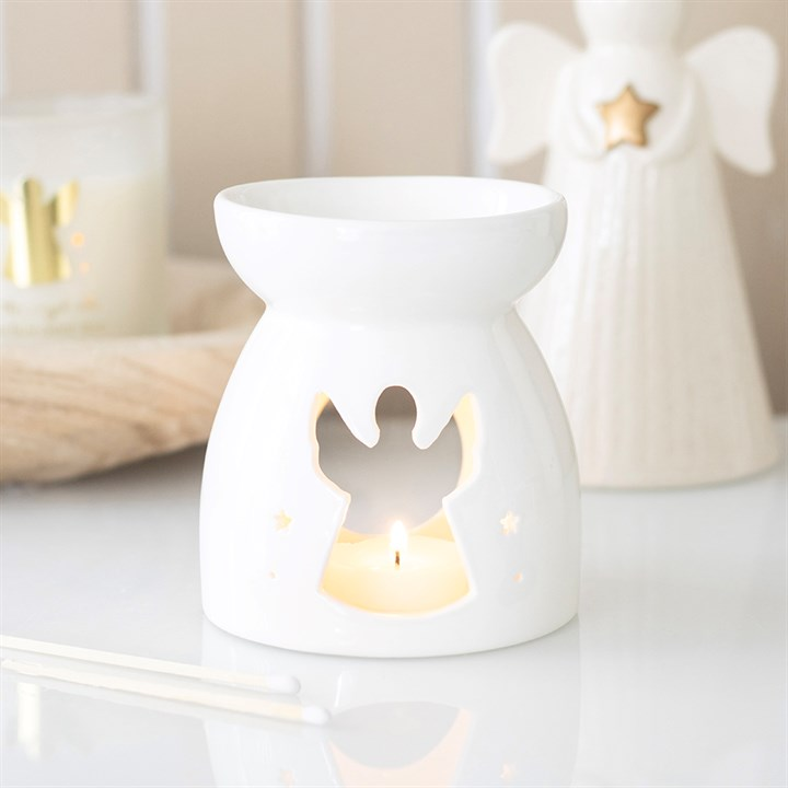 Angel Cut Out Oil Burner and Wax Warmer, image 2 of 5