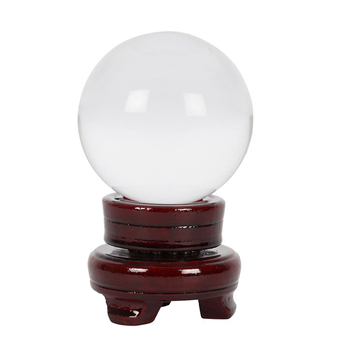 Crystal Ball with Stand, 8cm, image 2 of 3
