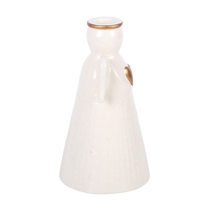Heart Angel Taper Candle Holder, image 4 of 6