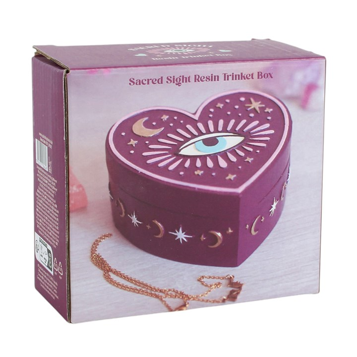 Sacred Sight Heart Trinket Box, image 7 of 7