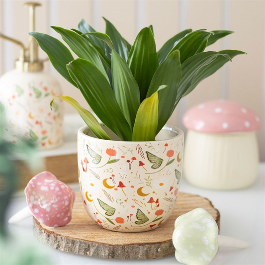Fairy Folklore Print Plant Pot, image 1 of 5