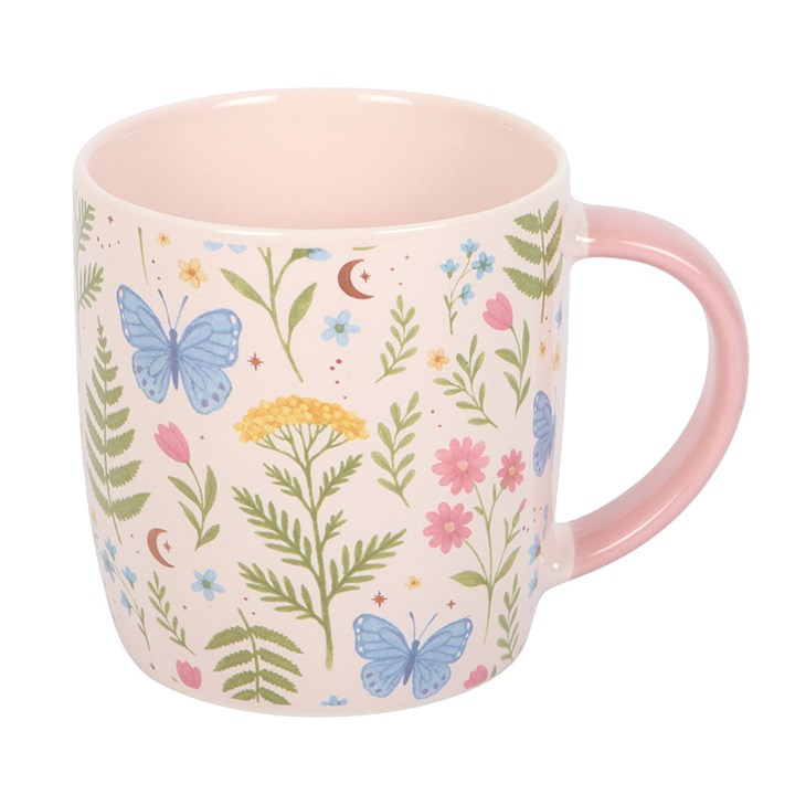 Luna Bloom Floral Print Mug, image 5 of 6
