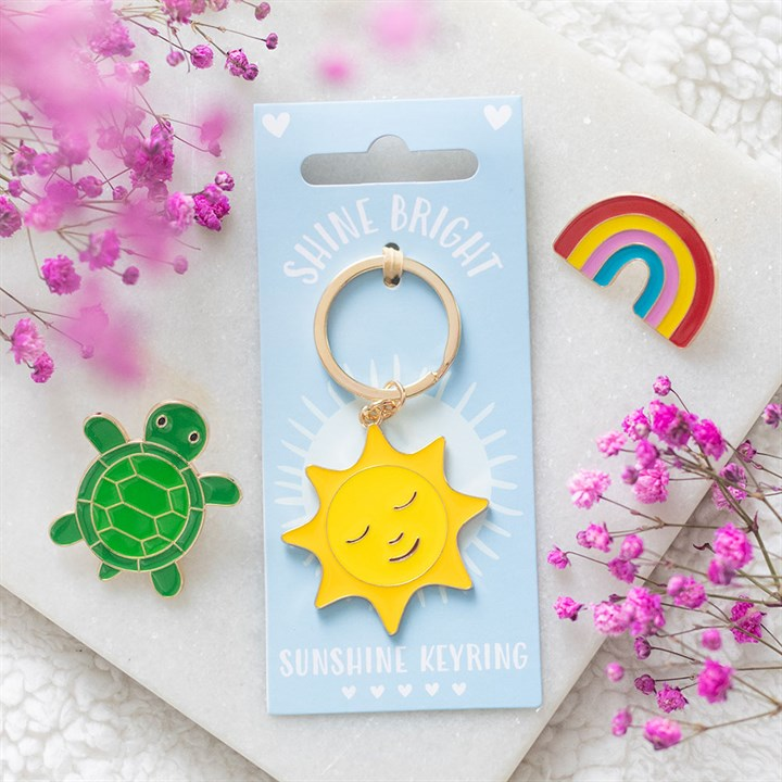 Shine Bright Sun Keyring, image 2 of 6
