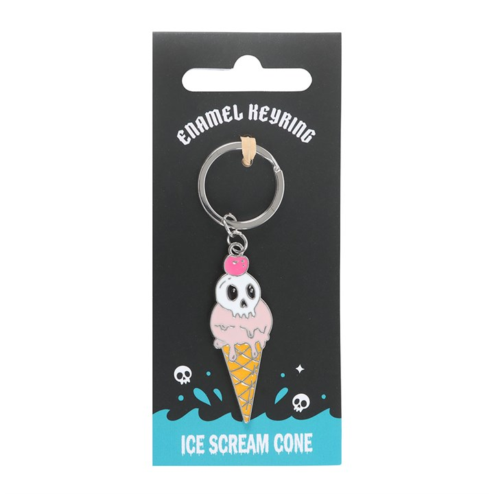 Ice Scream Cone Keyring, image 3 of 5