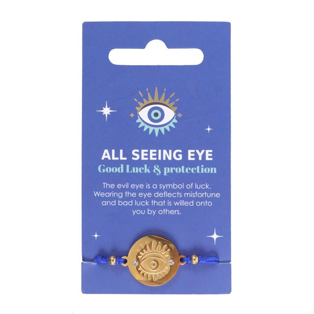 All Seeing Eye String Bracelet, image 1 of 3