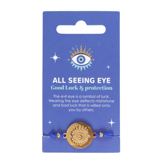 All Seeing Eye String Bracelet, image 1 of 3