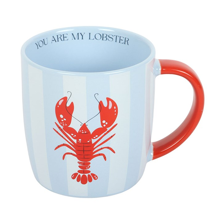 You Are My Lobster Striped Mug, image 6 of 7