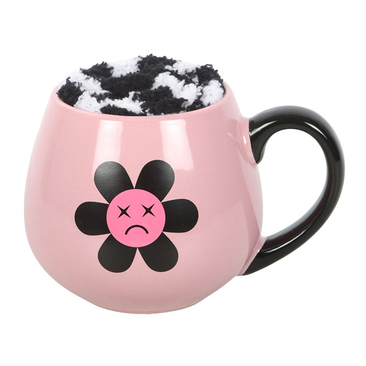 Sad Flower Mug and Socks Set, image 3 of 5