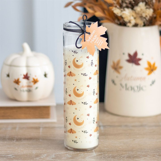 Autumn Magic Pumpkin Spice Tube Candle, image 1 of 5