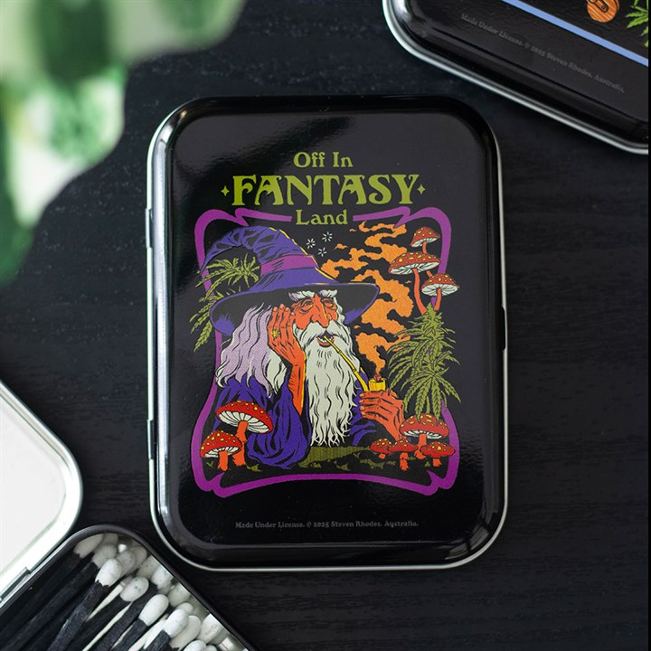 Fantasy Land Stash Tin by Steven Rhodes, image 1 of 6