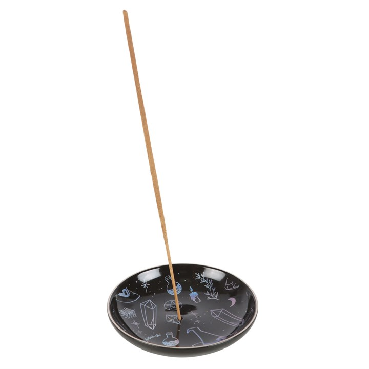 Crystal Witch Incense Holder Plate, image 2 of 5