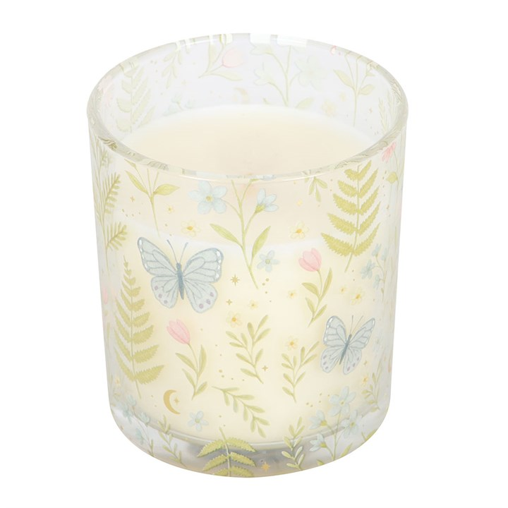 Luna Bloom Butterfly Sage and Cedarwood Candle, image 4 of 6